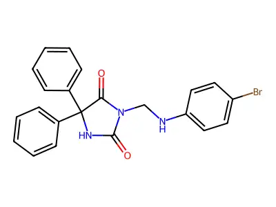 N-aminomethylmorpholine 3,3-diethyl-2,4-pyridinedione structure