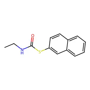 乙基硫代氨基甲酸S-2-萘酯 structure