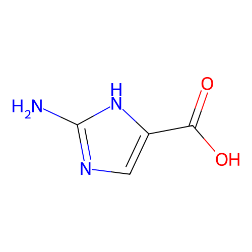 2-Amino-1H-imidazole-5-carboxylic acid structure