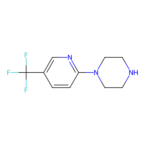 1-(5-Trifluoromethyl-pyridin-2-yl)-piperazine structure