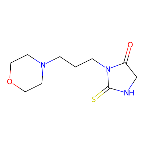 3-(3-Morpholinopropyl)-2-thioxoimidazolidin-4-one structure