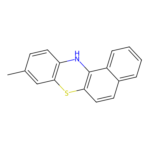 12H-Benzo[a]phenothiazine, 9-methyl- structure