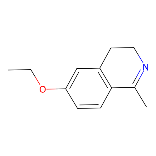 6-Ethoxy-1-methyl-3,4-dihydroisoquinoline structure