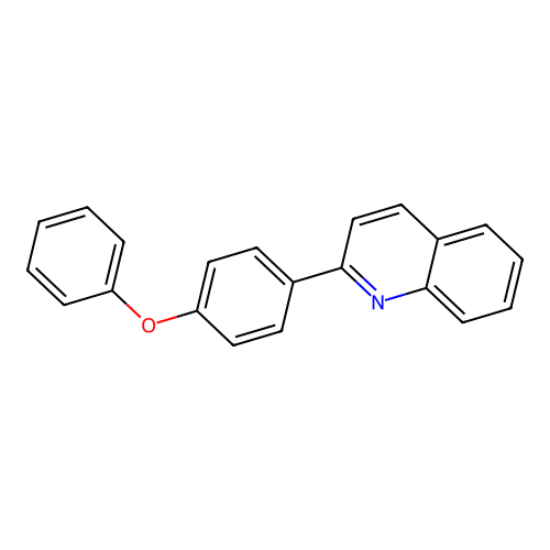 2-(4-Phenoxyphenyl)quinoline structure