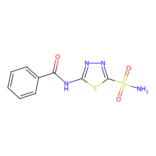 N-(5-Sulfamoyl-[1,3,4]thiadiazol-2-yl)-benzamide structure