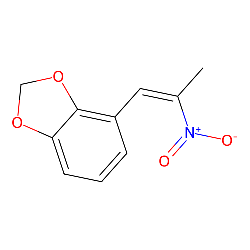 4-(2-Nitroprop-1-enyl)-1,3-benzodioxole structure