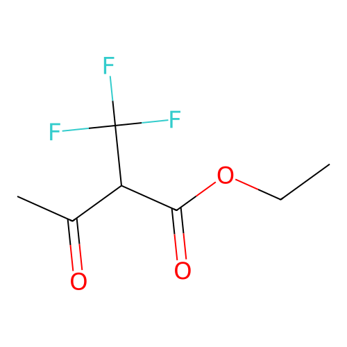 Ethyl 3-oxo-2-(trifluoromethyl)butanoate structure