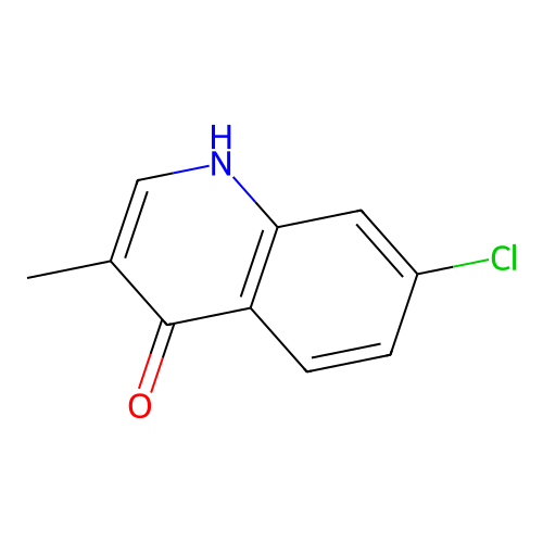 7-Chloro-4-hydroxy-3-methylquinoline structure