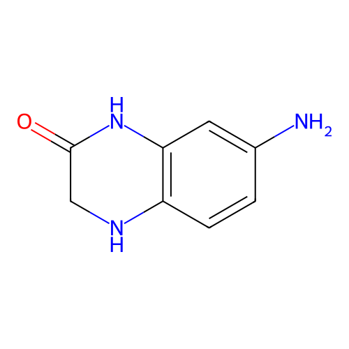 7-Amino-3,4-dihydroquinoxalin-2(1H)-one structure