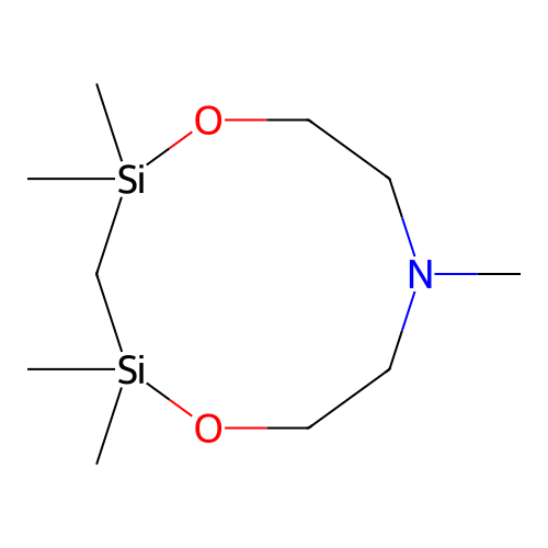 2,2,4,4,8-Pentamethyl-1,5,8,2,4-dioxazadisilecane structure