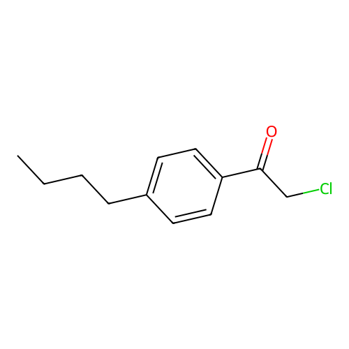 1-(4-Butylphenyl)-2-chloroethanone structure