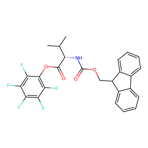 Fmoc-Val-OPfp structure