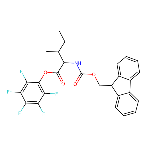 Fmoc-Ile-OPfp structure