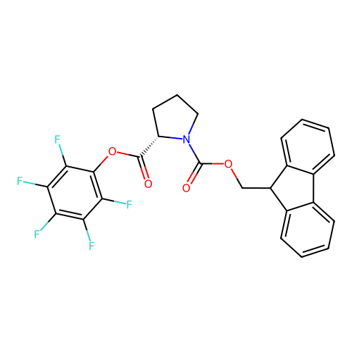 Fmoc-Pro-OPfp structure