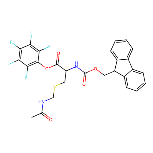 Fmoc-Cys(Acm)-OPfp structure