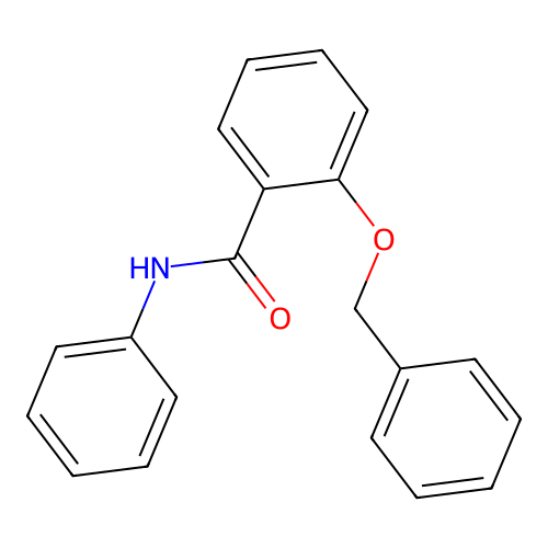 2-(benzyloxy)-N-phenylbenzamide structure