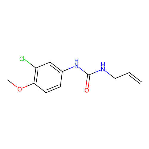 1-(3-Chloro-4-methoxyphenyl)-3-(prop-2-en-1-yl)urea structure
