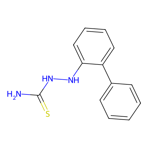 (2-Phenylanilino)thiourea structure