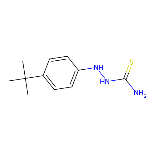 2-[4-(Tert-butyl)phenyl]-1-hydrazinecarbothioamide structure