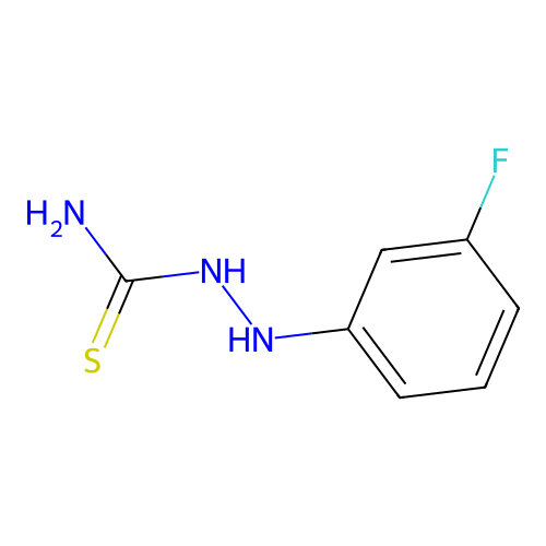 [(3-Fluorophenyl)amino]thiourea structure