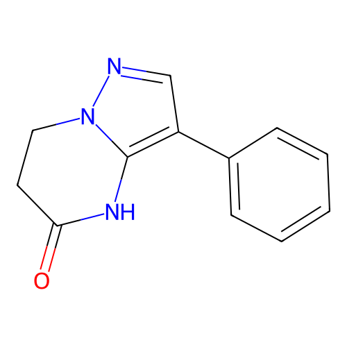 3-phenyl-6,7-dihydropyrazolo[1,5-a]pyrimidin-5(4H)-one structure