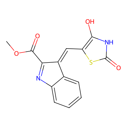 C14H10N2O4S structure