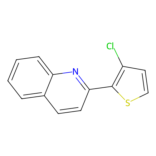 2-(3-Chlorothiophen-2-yl)quinoline structure