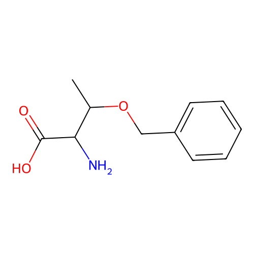 O-Benzyl-D-threonine structure