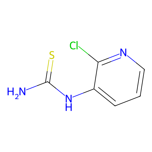 (2-Chloropyridin-3-yl)thiourea structure