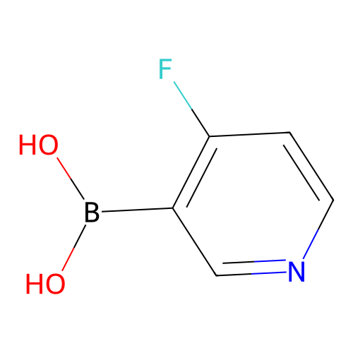 4-Fluoropyridine 3-boronic acid structure