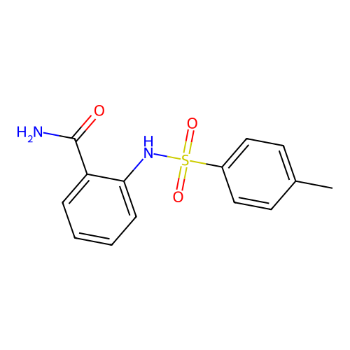 2-{[(4-Methylphenyl)sulfonyl]amino}benzamide structure