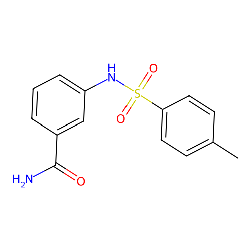 3-{[(4-Methylphenyl)sulfonyl]amino}benzamide structure
