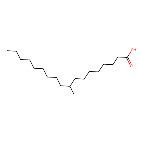 9-Methyloctadecanoic acid structure