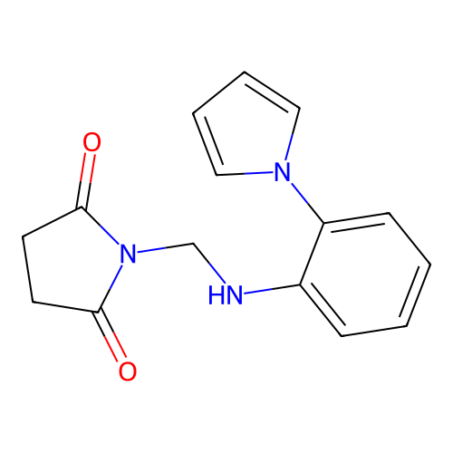 1-{[2-(1H-pyrrol-1-yl)anilino]methyl}dihydro-1H-pyrrole-2,5-dione structure