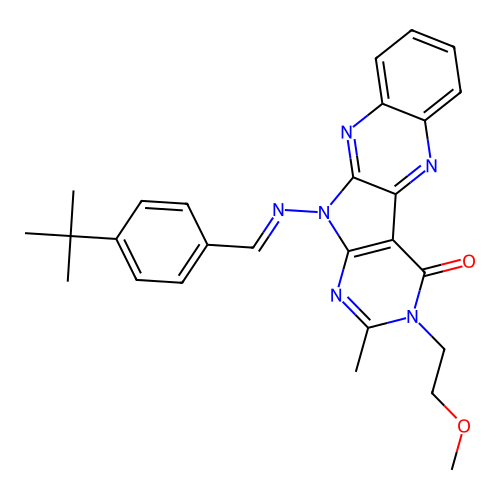 C27H28N6O2 structure