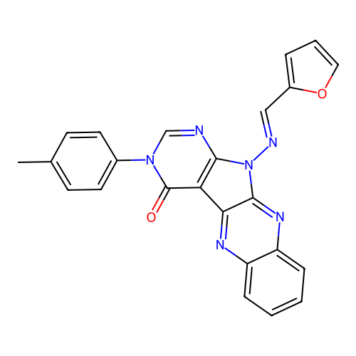 C24H16N6O2 structure