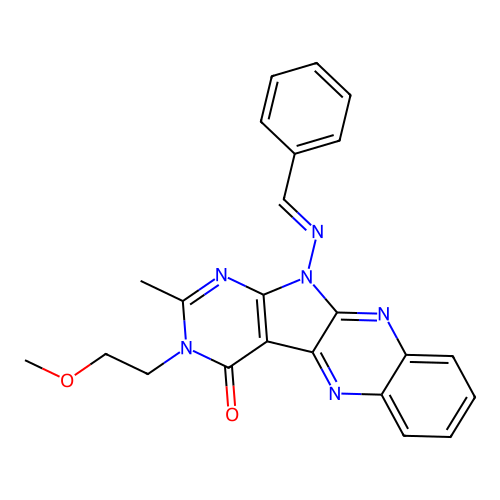 C23H20N6O2 structure