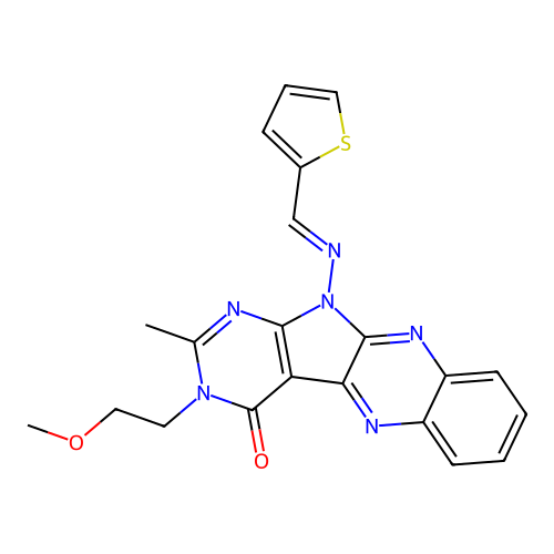 C21H18N6O2S structure