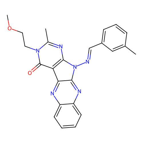 C24H22N6O2 structure