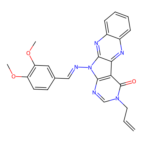 C24H20N6O3 structure