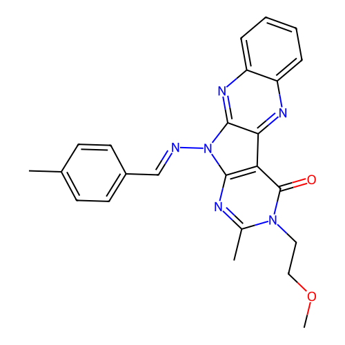 C24H22N6O2 structure