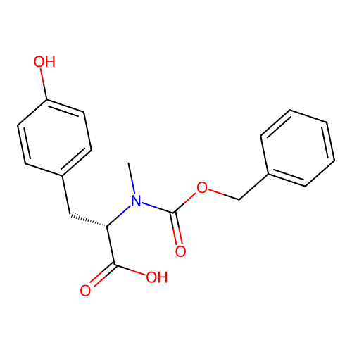 L-Tyrosine, N-methyl-N-[(phenylmethoxy)carbonyl]- structure