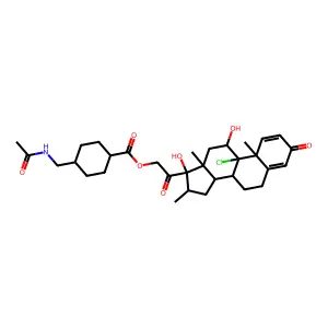 Cyclomethasone structure