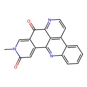10-Methyl-8H-benzo(b)pyrido(4,3,2-de)(1,8)phenanthroline-8,11(10H)-dione structure