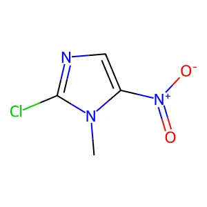 2-Chloro-1-methyl-5-nitro-1H-imidazole structure