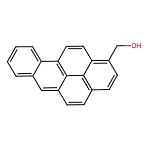 Benzo(a)pyrene-1-methanol structure
