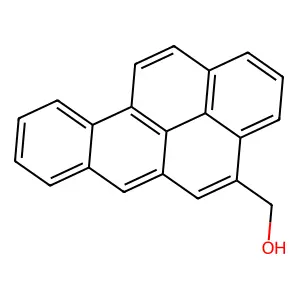 Benzo(a)pyrene-4-methanol structure