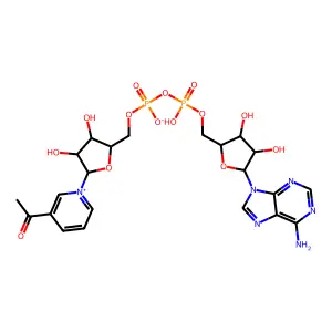 乙酰吡啶腺嘌呤二核苷酸 structure