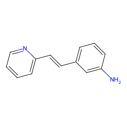 3-(2-Pyridin-2-ylethenyl)aniline structure