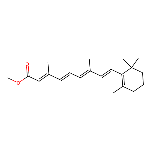 Methyl retinoate structure